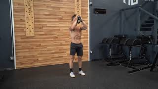 Kettlebell Crush Grip Press exercise video thumbnail