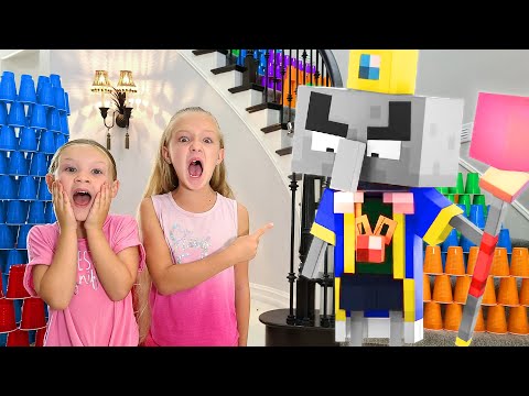 Minecraft Dungeons in Real Life!!! Defeating the Arch Illager!