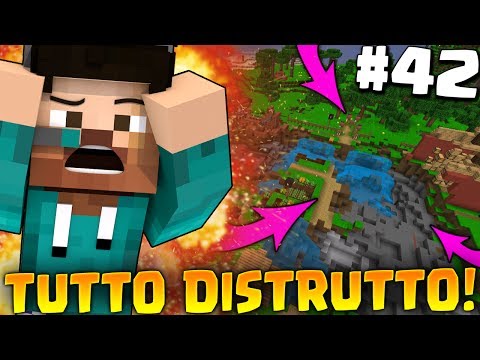 MI HANNO DISTRUTTO TUTTO! #42 Vanilla Multiplayer [ITA] ATABICRAFT