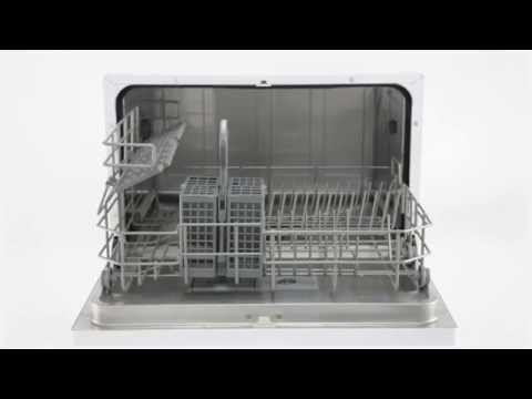 (MCSCD6W3) Magic Chef Countertop Dishwasher