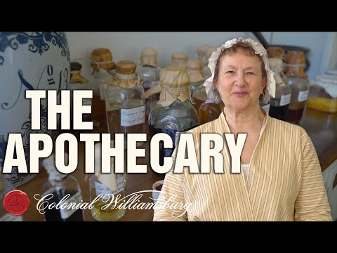 18th-Century Apothecary at Colonial Williamsburg