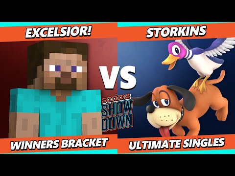 Scrims Showdown 99 - EXCELSIOR! (Steve) Vs. Storkins (Duck Hunt) Smash Ultimate - SSBU