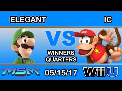 MSM 97 - BSD | Elegant (Luigi) Vs. IC (Diddy Kong) Winners Quarters - Smash Wii U