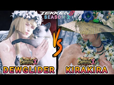 🔥 EPIC Tekken 8 Battle: Dewglider (Lili) vs Kirakira (Jun) – Intense Final Round! 🔥