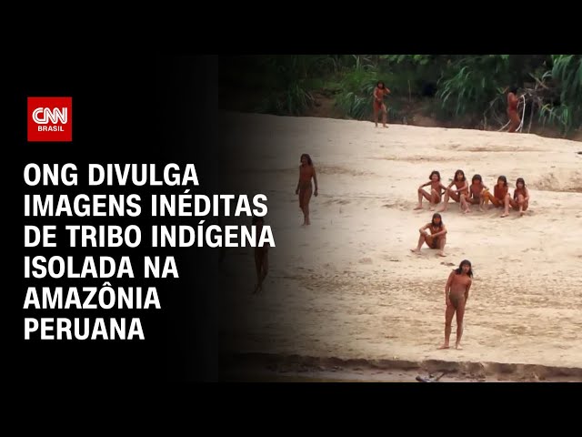 ONG divulga imagens inéditas de tribo indígena isolada na Amazônia peruana| BASTIDORES CNN