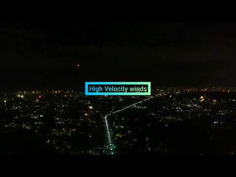 Dasmarinas Cavite Aerial Night Fireworks Footage NewYear1155pm 2021 to 1205am 2022.tipride tv