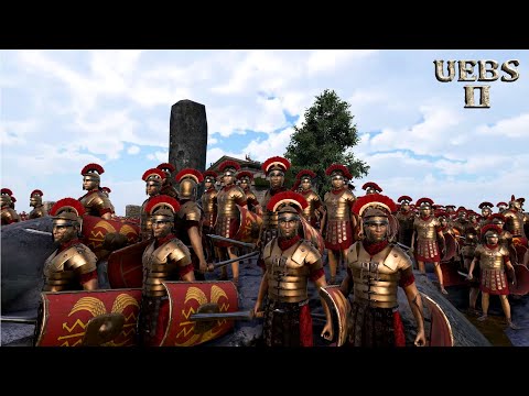 30,000 ROMAN GENERALS DEFEND MT OLYMPUS vs 1,000,000 PERSIANS | Ultimate Epic Battle Simulator 2