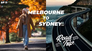 MELBOURNE TO SYDNEY ROAD TRIP | Van Life on the road in Australia | Lets Escape Together