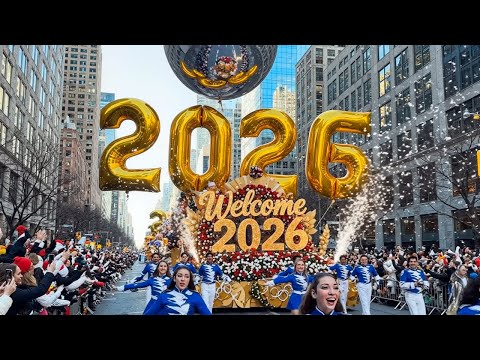 Macy’s New Year Day Parade 2026 | New York City Spectacular Parade 4K