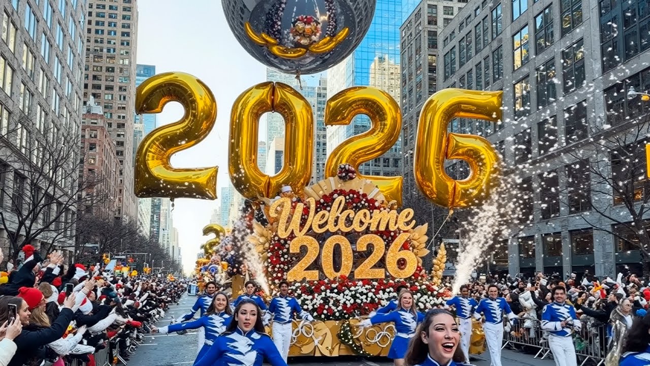 Macy’s New Year Day Parade 2026 | New York City Spectacular Parade 4K