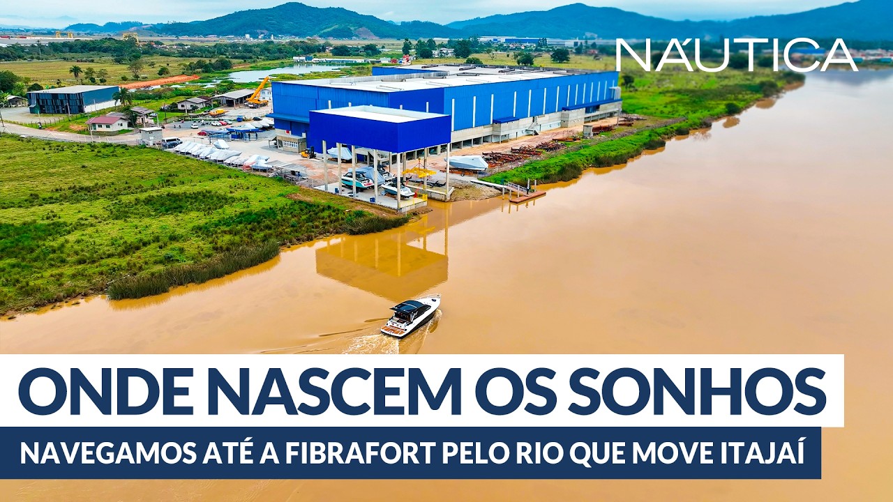 Como nasce um barco Focker: navegamos em Itajaí até a fábrica da Fibrafort | NÁUTICA