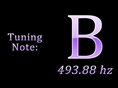 Tuning Note: B