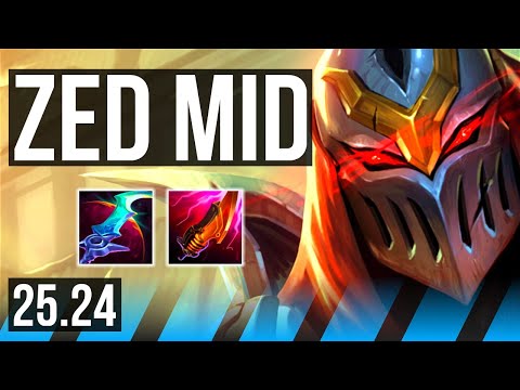 ZED vs IRELIA (MID) | NA Challenger | 25.24
