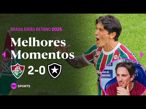 ZUBELDÍA ESTREIA COM VITÓRIA! - Fluminense 2x0 Botafogo - Melhores Momentos - Brasileirão Betano