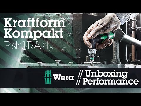 Wera | Kraftform Kompakt Pistol RA 4 | Performance