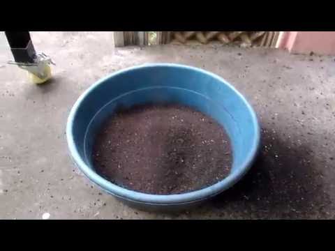 Testing of Trommel with Impact Mill Rock Crusher