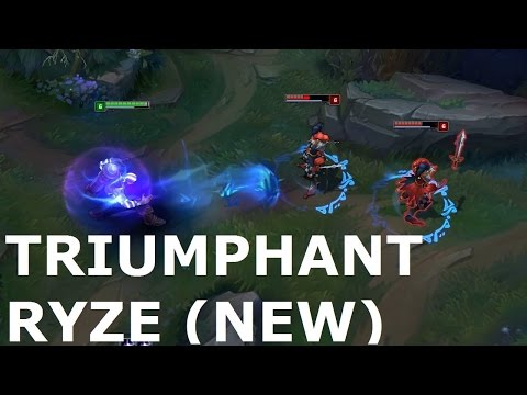 Triumphant Ryze Skin Spotlight   New Skin Ryze Update 2016 Rework Upgrade   League of Legends1