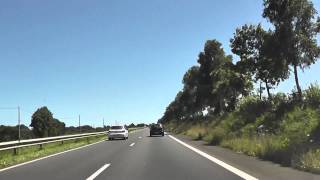 preview picture of video 'Driving On The N12 E50 From Locménard, Grâces To Plérin, Brittany, France 24th July 2012'