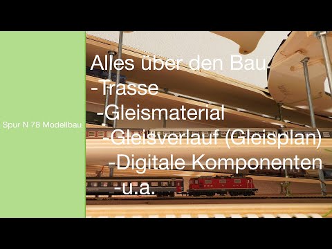 Alles zur Planung, dem Bau und Betrieb meiner Modelleisenbahnanlage in Spur N 1:160 - die Technik