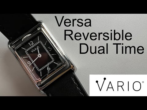 Vario Versa Dual Time (watch with a twist)
