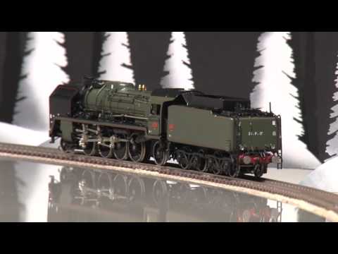 060909-HO European Brass Train - Lemaco Presitige Models 028 French SNCF 141 P 17 2-8-2 Steam