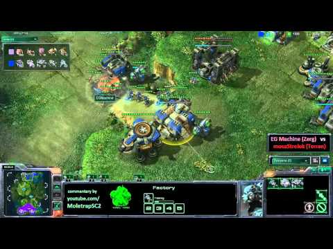 Starcraft 2: Machine vs Strelok Game 1 on Lost Temple