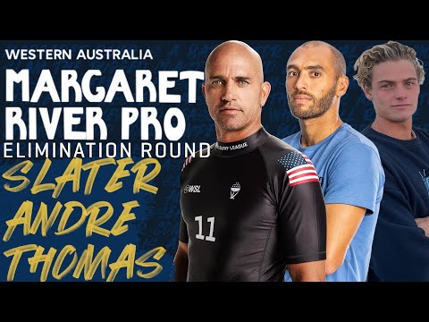 Kelly Slater, Jadson Andre, Jack Thomas | Margaret River Pro - Elimination Round Heat Replay