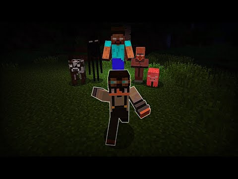 Herobrine Hunts Me - I Defeated Him - Ghost Mystery in Minecraft!