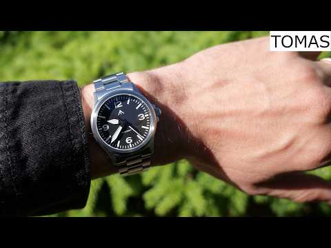 Militado ML18 review - sapphire, 100m WR, VH31, excellent lume