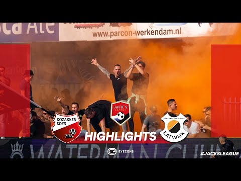 TWEE GOALS IN TWEE MINUTEN 🔥 | KOZAKKEN BOYS vs VV KATWIJK | Jack’s League 21/22 | Samenvatting