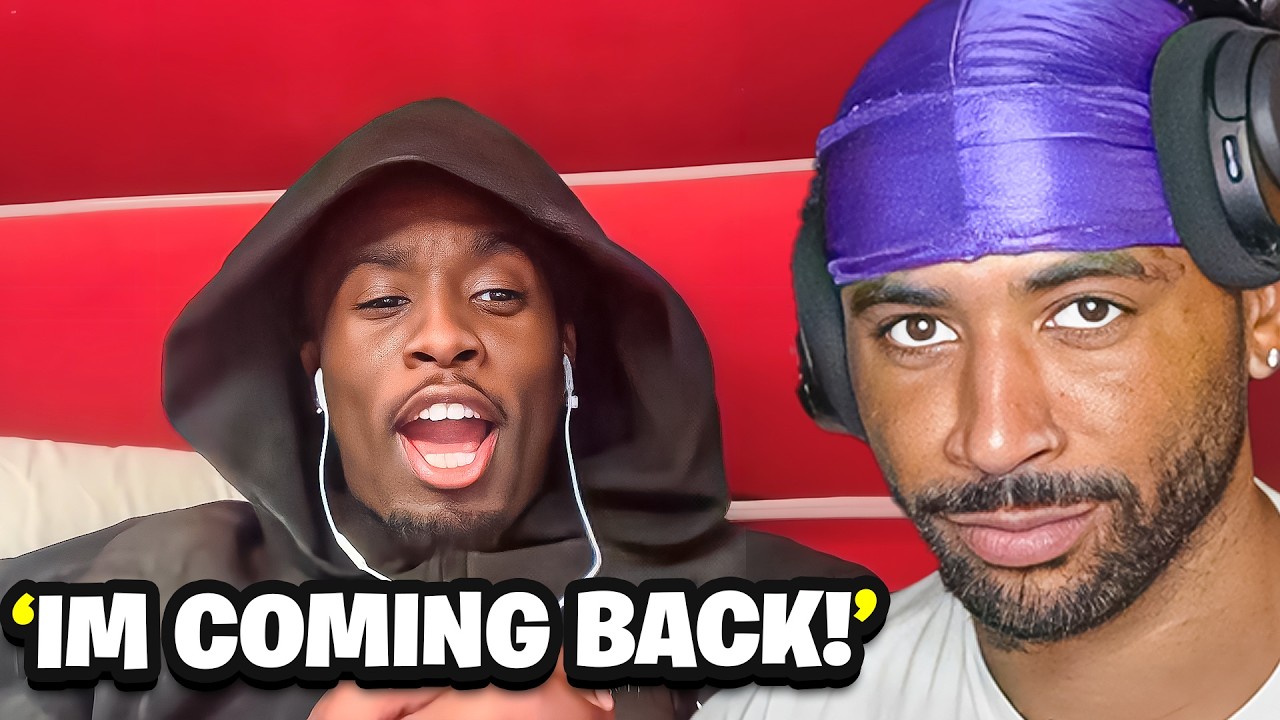 McQueen Reacts To Kai Cenat ANNOUNCING HES COMING BACK TO STREAMING!