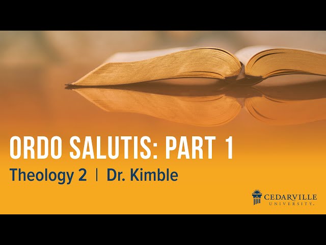 Thumbnail for video titled: Theology II: Ordo Salutis (part 1)