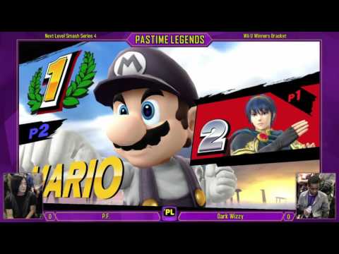 NLSS4 Wii U: P.F. (Marth) vs Dark Wizzy (Mario)