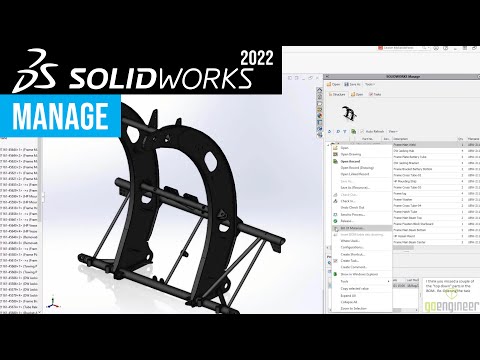 SOLIDWORKS 2022 What's New - Manage