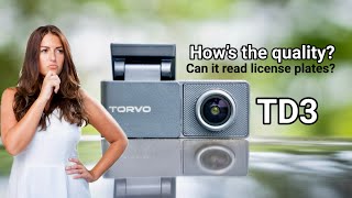Testing the Torvo TD3 dash cam. The quality will surprise you! 
