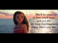 Moana Where You Are Lyrics