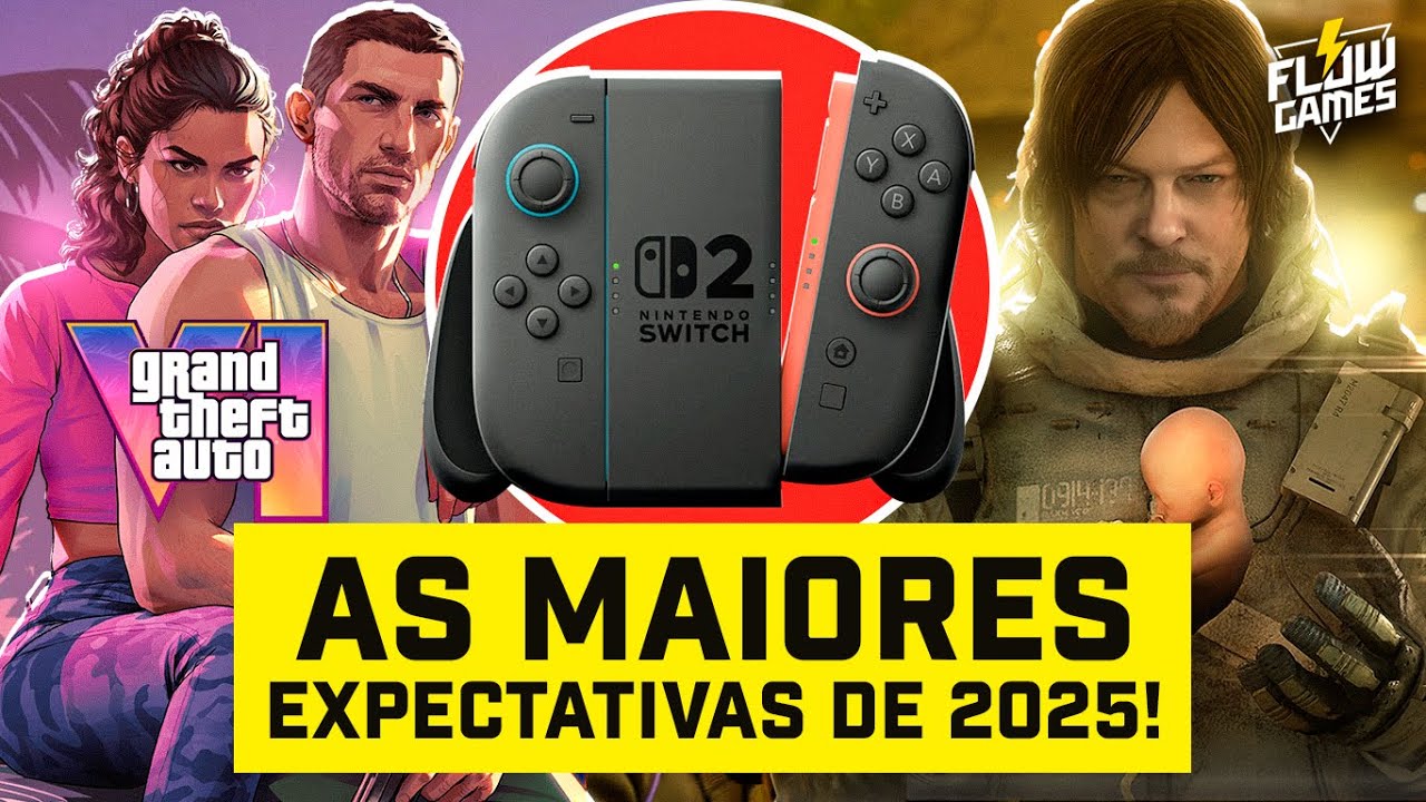 OS JOGOS MAIS AGUARDADOS DE 2025 - #135 #flowgames