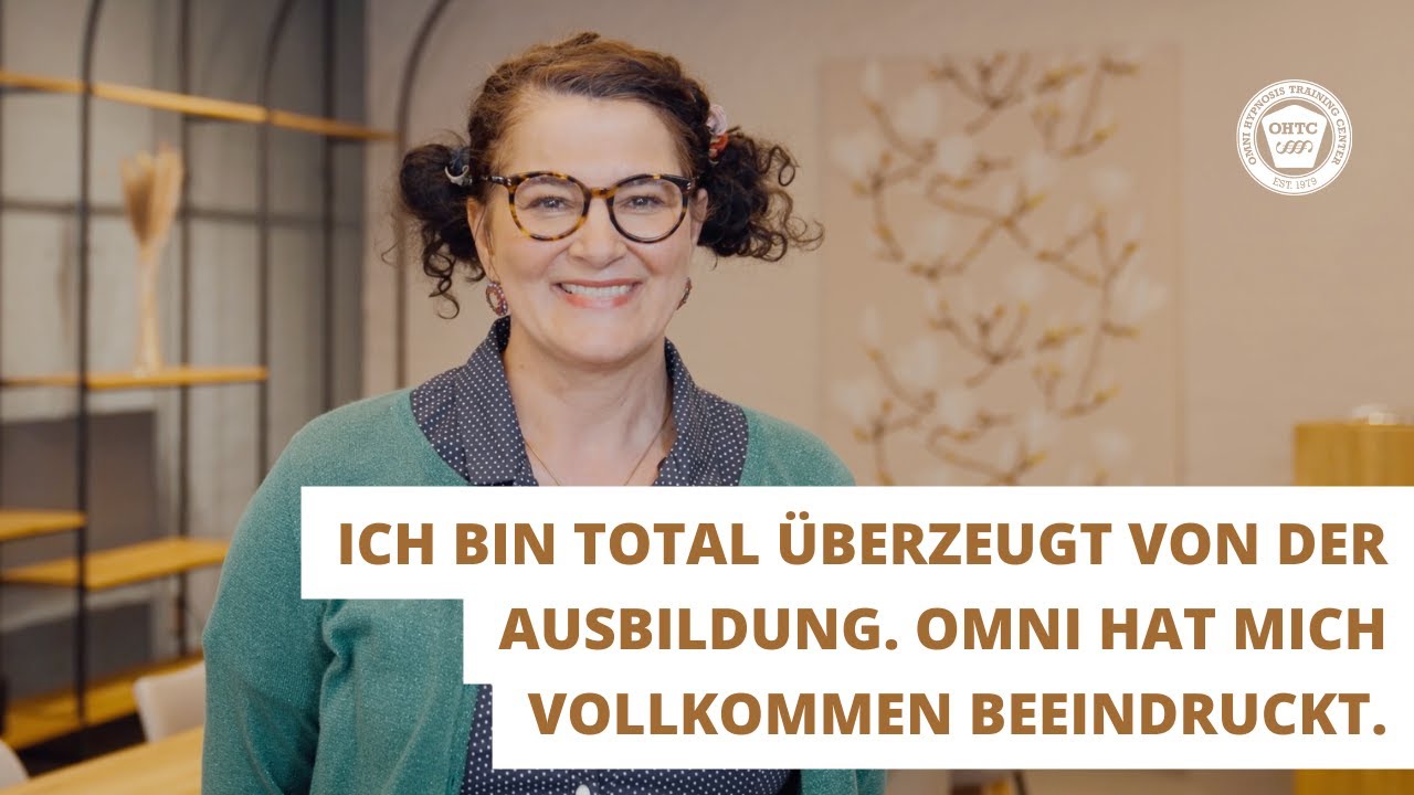 Feedback OMNI Hypnoseausbildung 🇩🇪 Die Ausbildung hat mich beeindruckt