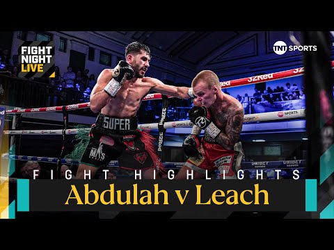 Incredible display retires veteran! Masood Abdulah v Marc Leach | Boxing Highlights | #FightNight