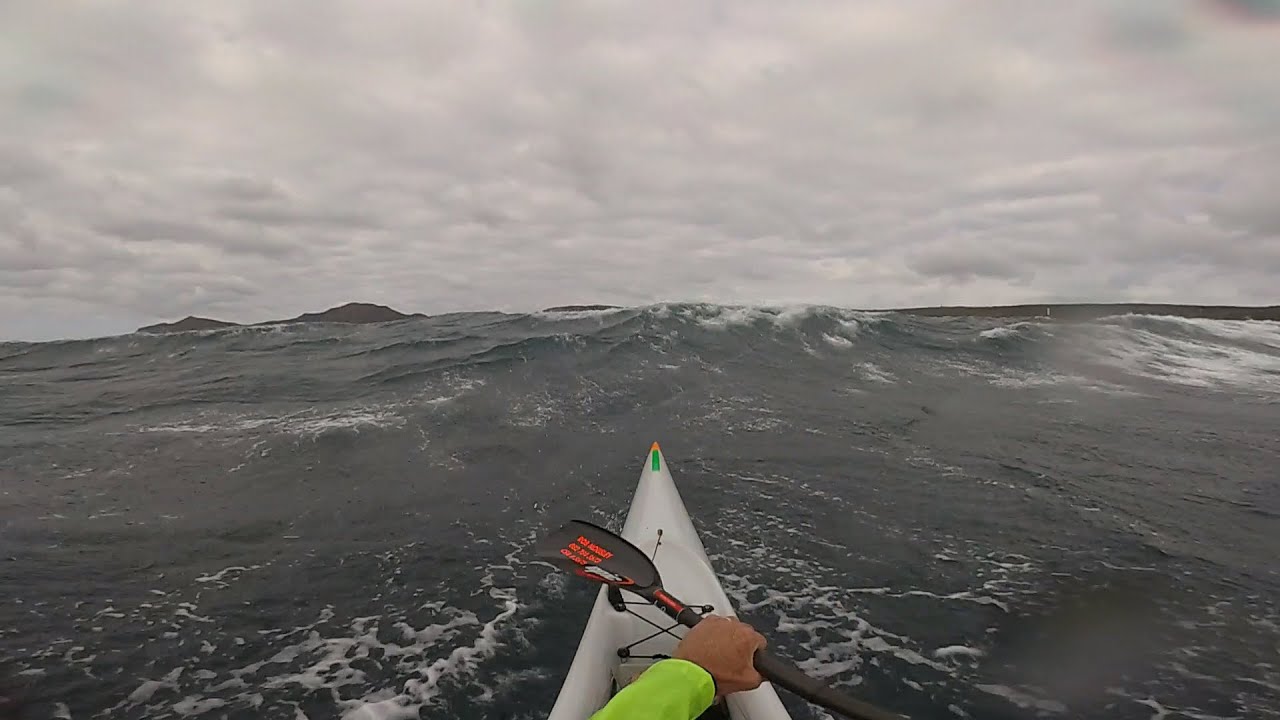 Hey Russ, why are you paddling so slowly?!