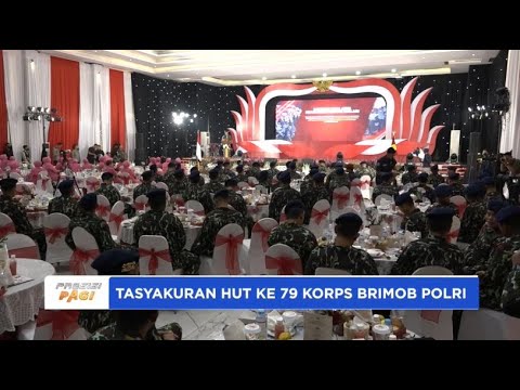 POLDA JATIM GELAR TASYAKURAN HUT 79 KORPS BRIMOB POLRI