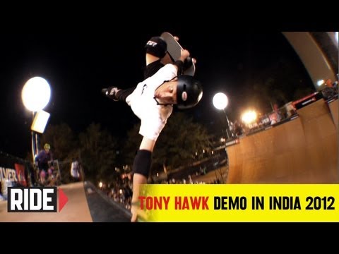 Tony Hawk at India's First-Ever Vert Demo