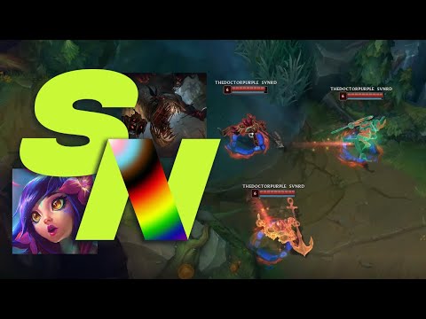 Neeko is a Sneaky Tomato - Awesome Neeko + Fiddlesticks Shapesplitter Outplay!