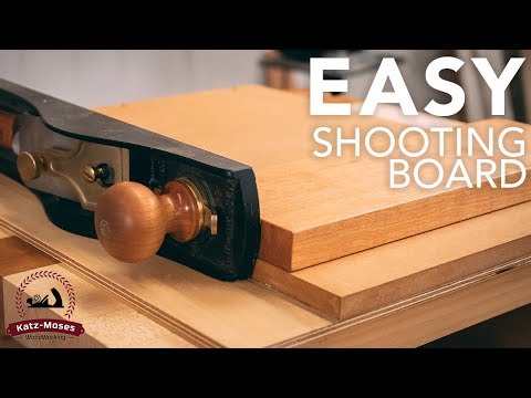 The Shooting Board: The MUST HAVE Shop Jig with FREE BUILD PLANS