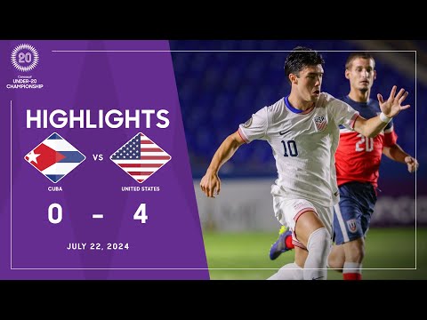U20Championship 2024 | Cuba vs United States | Group A