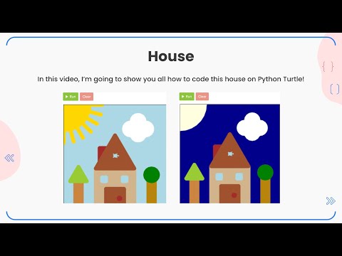 Python Turtle Tutorials House Project