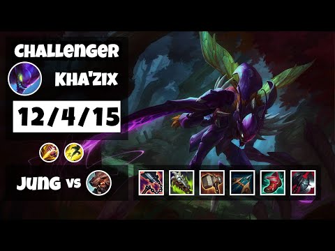 Kha'Zix vs Udyr TURKISH Challenger JUNGLE (12/4/15) - v11.10