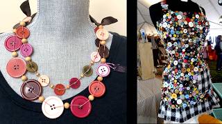 Don't Throw Away Old Buttons, Make These 25 Amazing Designs