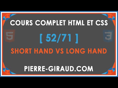 COURS COMPLET HTML ET CSS 1 71 Présentation du cours