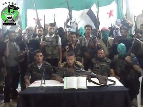 إعلان تشكيل كتيبة الحاج محمود المحيسن بقيادة الملازم الأول المنشق عن صفوف النظام عبيدة يوسف المصطفى في مدينة دمشق و ريفها